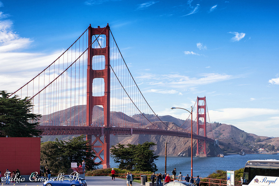 Golden Gate bridge.